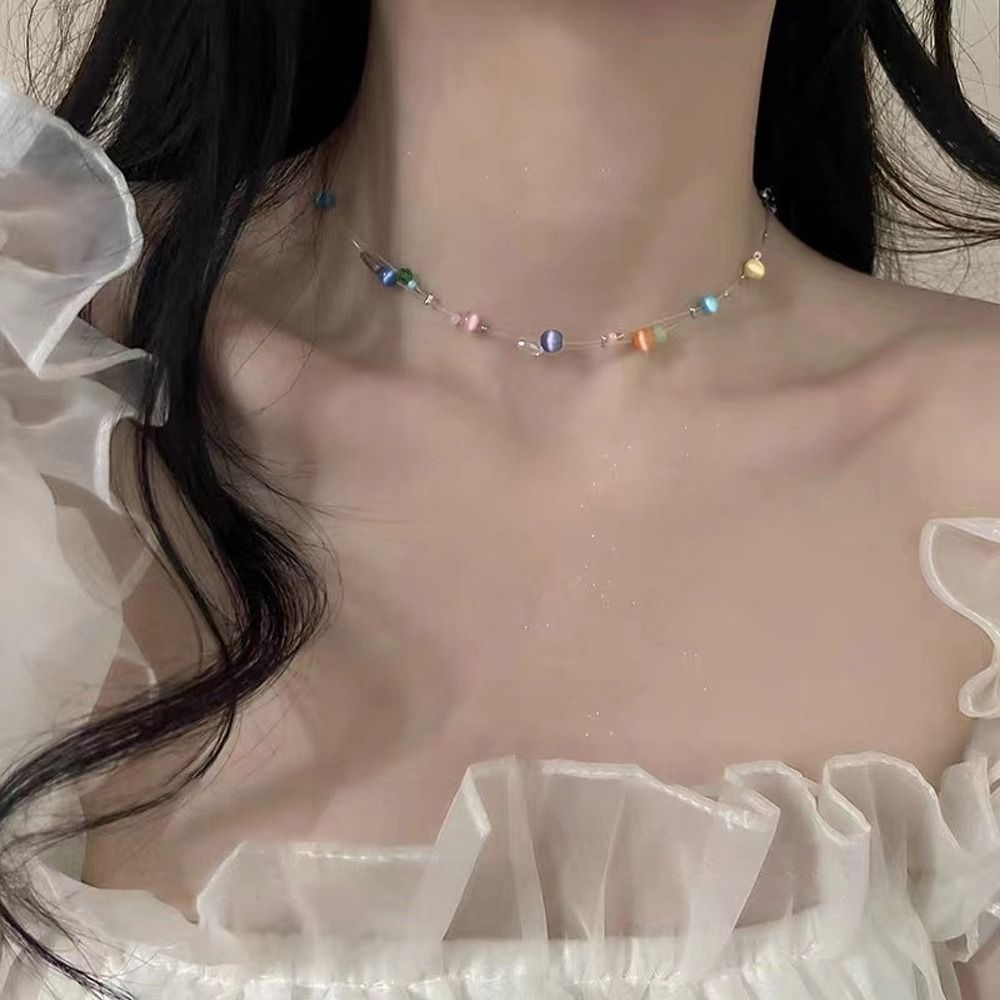 Trendy Alloy Korean Style Neck - Korean Daily Lifestyle ulasan dan harga