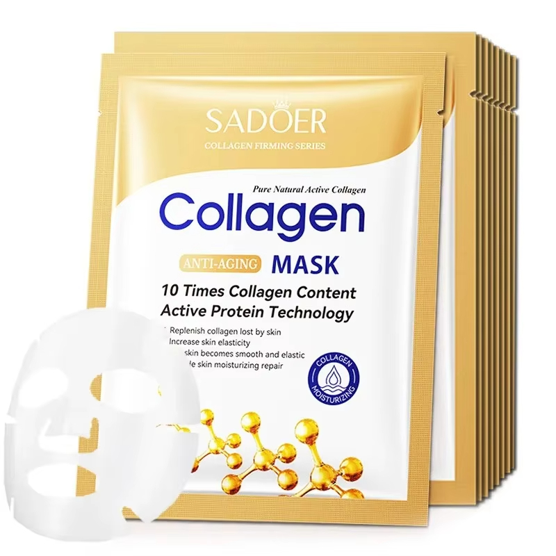 5/10/20/30pcs Korean Collagen  - Sheet Mask Collagen ulasan dan harga