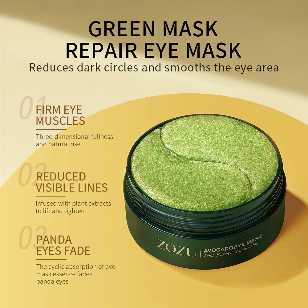 120pcs Avocado Golden Collagen - Sheet Mask Collagen ulasan dan harga